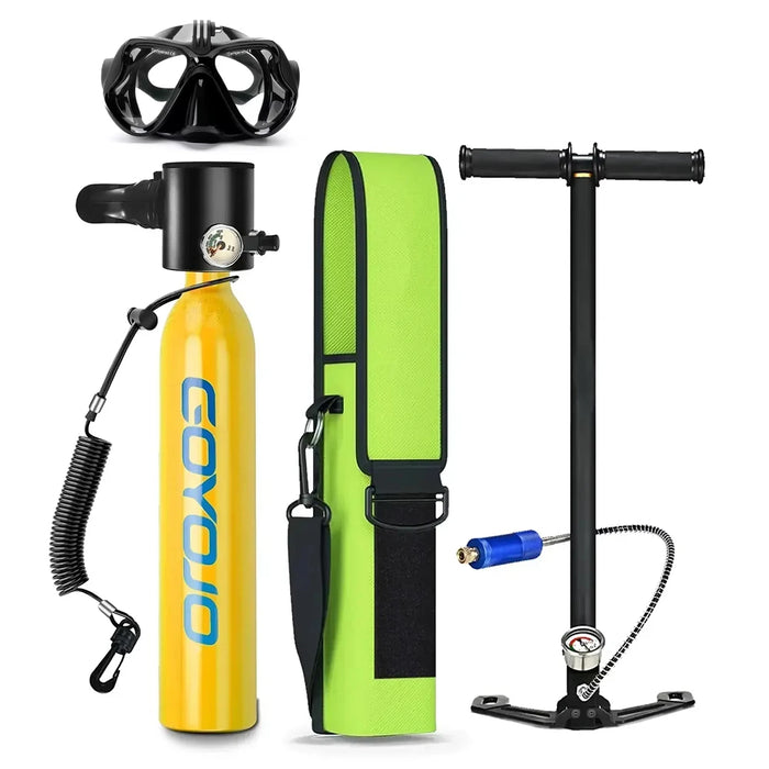 0.5L Mini Diving Oxygen Tank for Scuba & Snorkeling