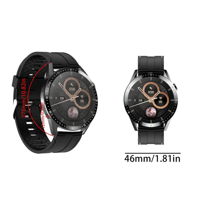 Waterproof Health Smartwatch package contents: Charging Cable and User Manual