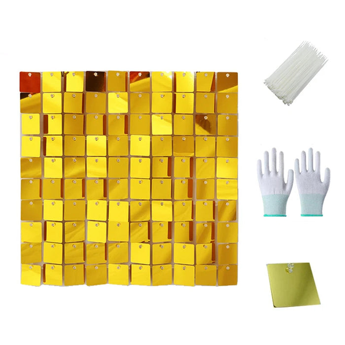 Glitter Decorative Tiles for Birthday