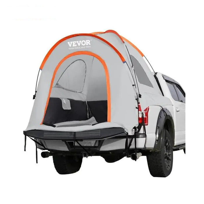 Truck Bed Tent 64x67 Feet Waterproof PU Double Layer with Rainfly and Carry Bag for Camping