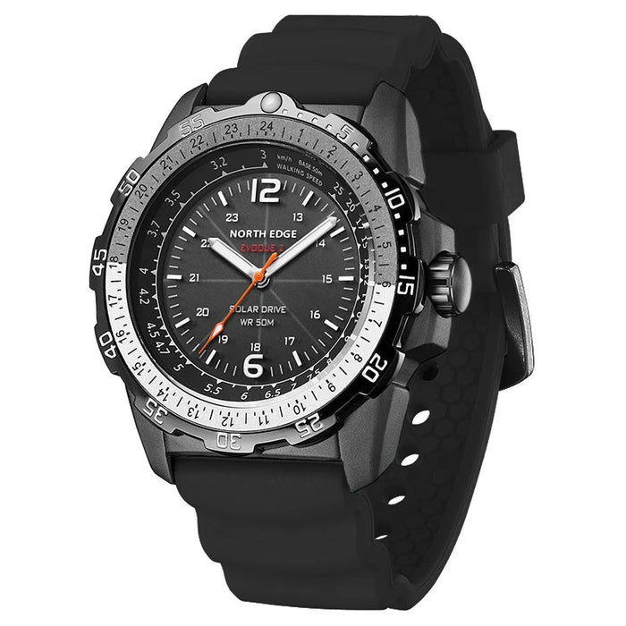 Watch Waterproof Outdoor with Altimeter Black