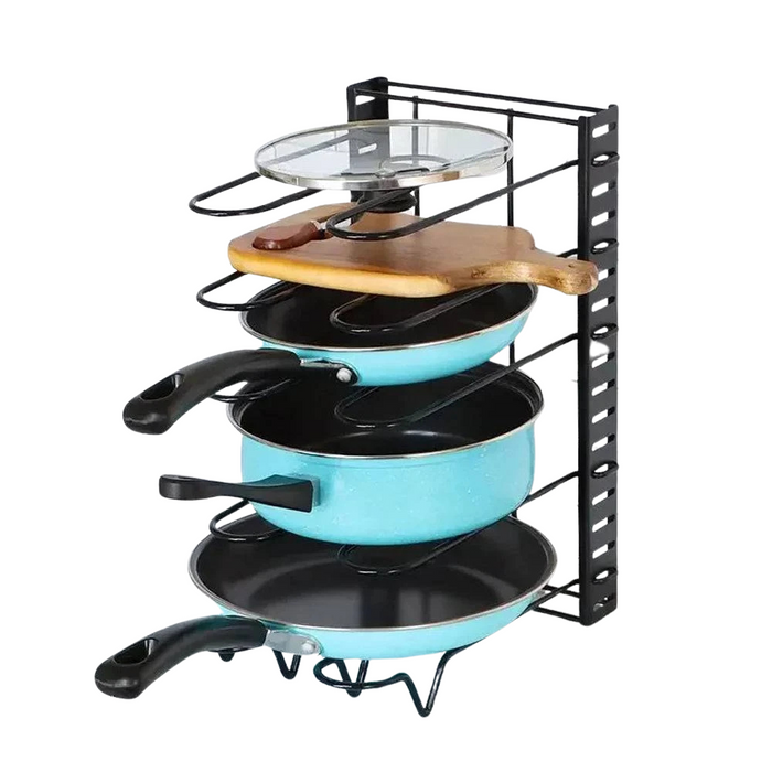 5-Tier Adjustable Metal Kitchen Rack