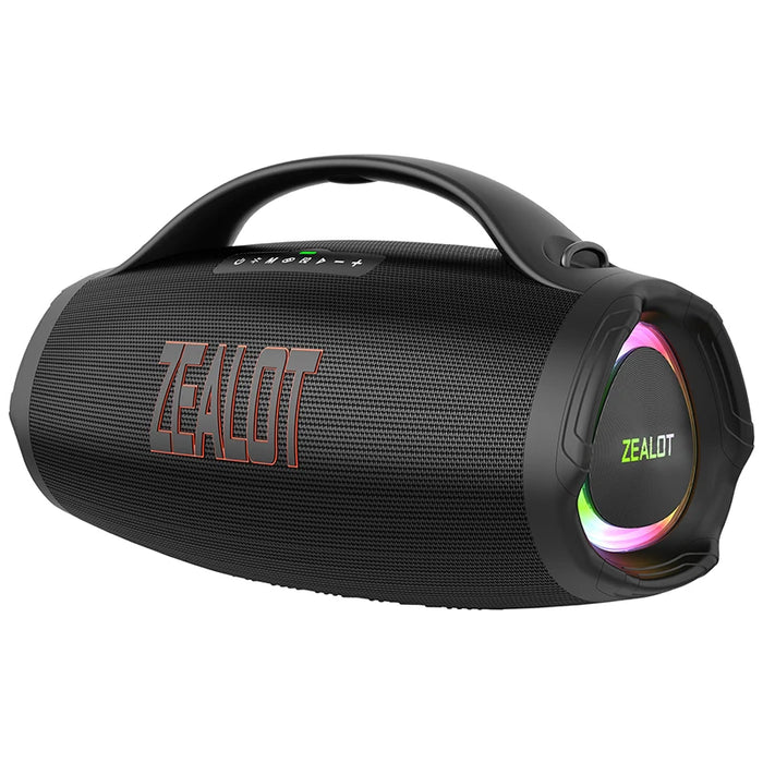 Waterproof 160W Speaker with RGB Lights and Fast Charging