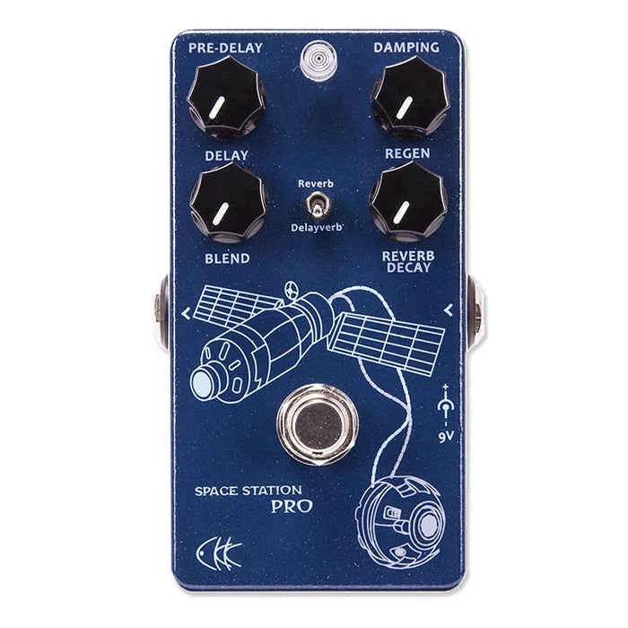 Stereo Delay Reverb Pedal with Ambience Effects for Guitarists
