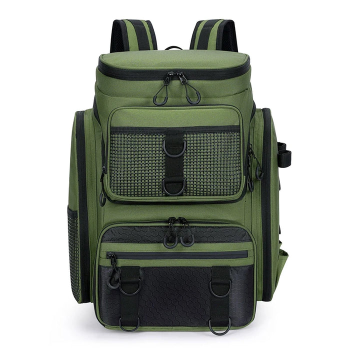 Multi-Pocket Outdoor Fishing Gear Backpack