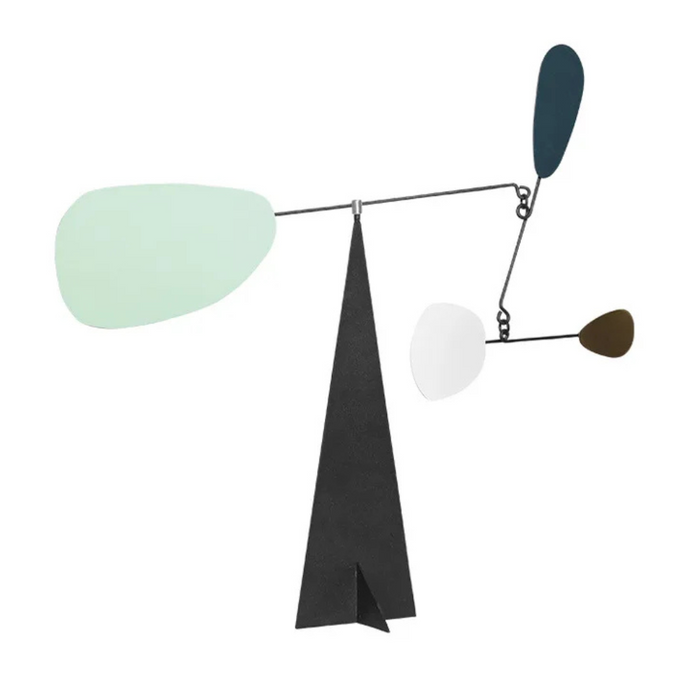 Modern Metal Geometric Balance Ornament for Home & Office Decor