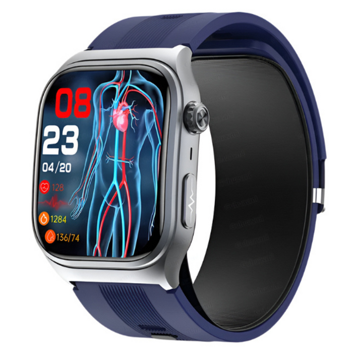 Smart Health Watch with ECG, Blood Pressure, NFC