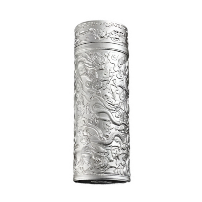 Sterling Silver Vacuum Insulated Cup 350ml