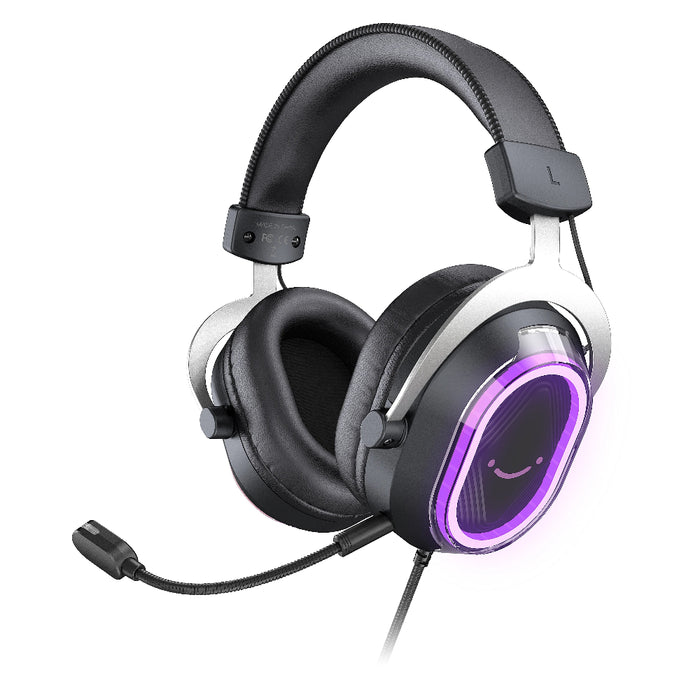 RGB Gaming Headset with 7.1 Surround & Detachable Mic