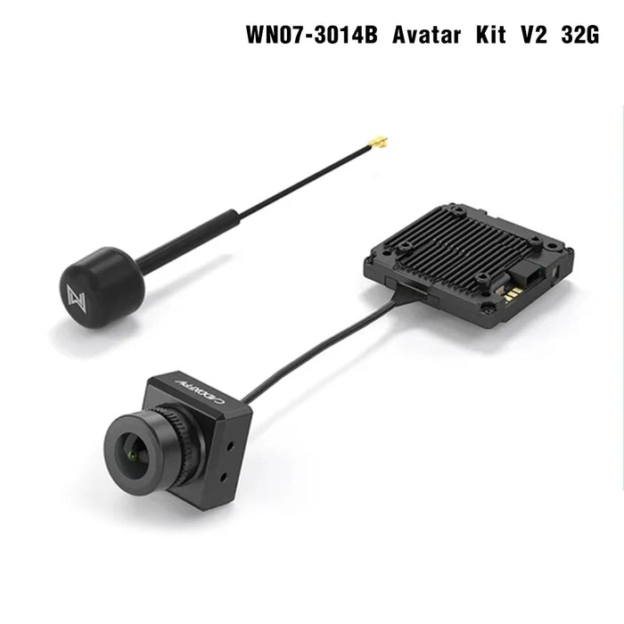 FPV 1080P Camera Kit with Gyroflow and 32GB Storage