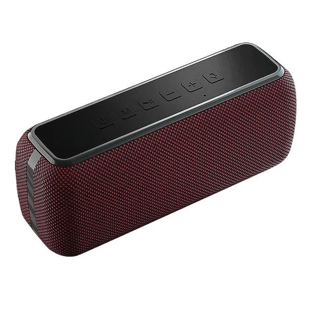 Red Waterproof 60W Bluetooth Speaker