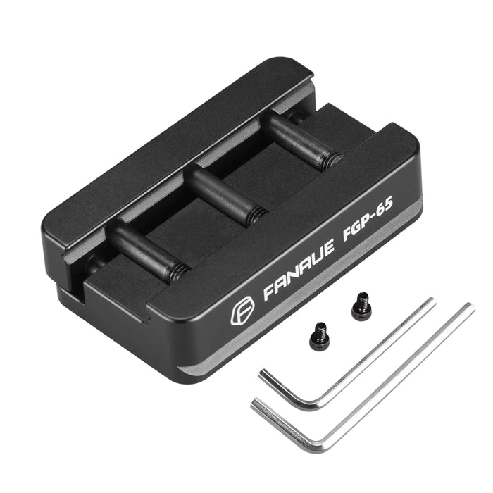 Picatinny Arca-Swiss Rail Plate | CNC Aluminum Tripod Adapter for Cameras