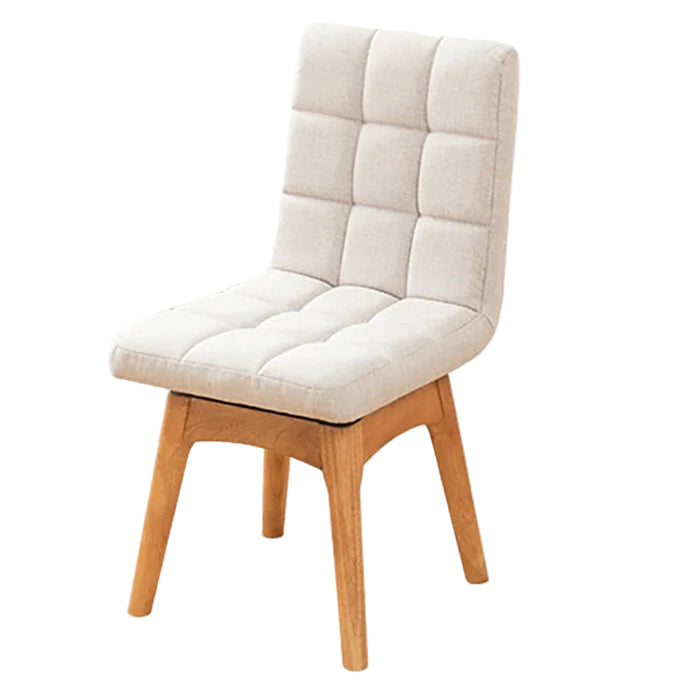 Modern Minimalist Wooden Chair Durable Solid Wood Frame for Home Office & Lounge