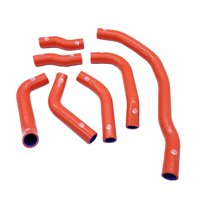 Silicone Radiator Hose Kit Red for 1990-1995 Toyota MR2 SW20 Lancia Delta Integrale 16V MKII 7-Piece Set: High-quality heat-resistant hoses for efficient engine cooling