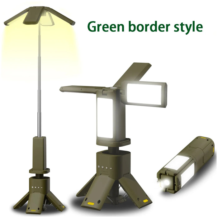 Waterproof Outdoor Lantern with Power Bank and Brightness Control