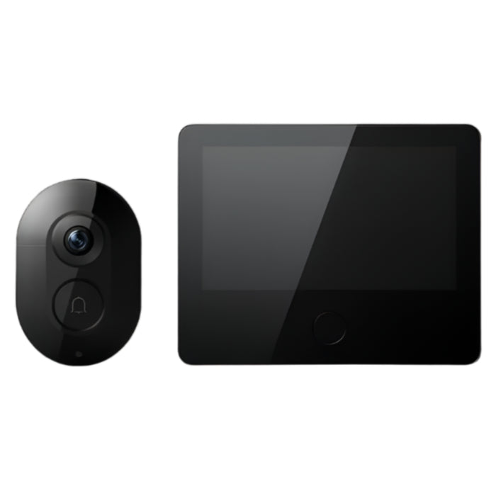 5-Inch High Definition Screen Smart Wireless Doorbell with Night Vision