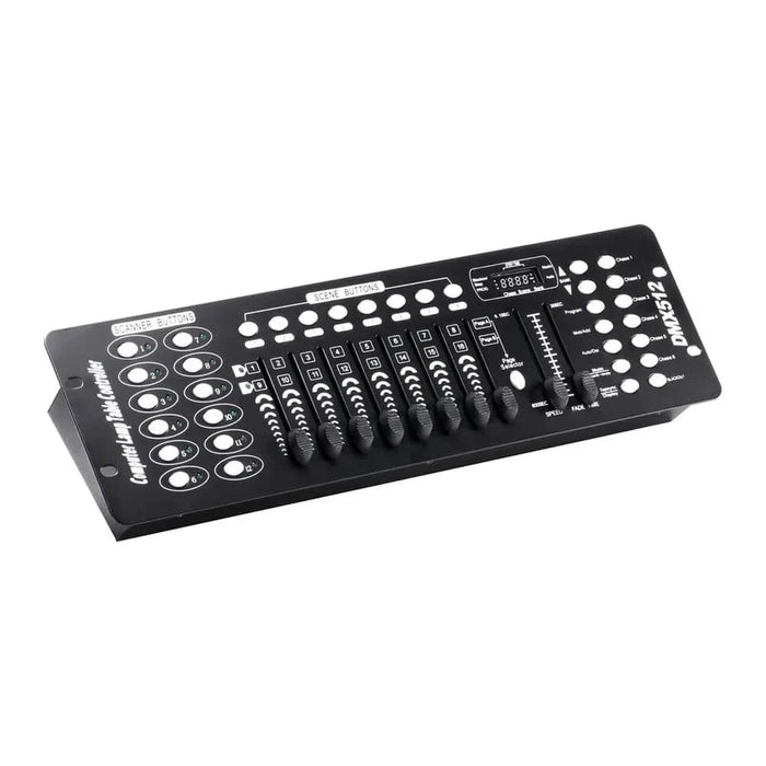 DMX 192 Controller perfect for school concerts and parties with 240 scenes and 23 banks