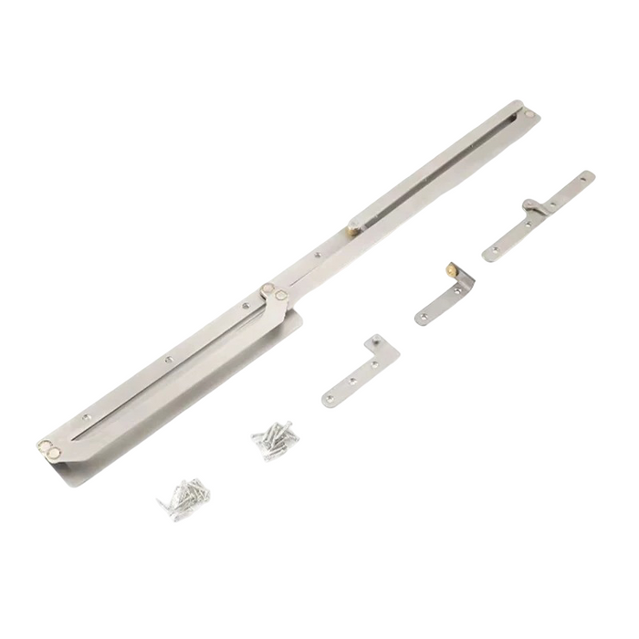 Stainless Steel Folding Door Hinge Set – 40kg Load 18 mm right away