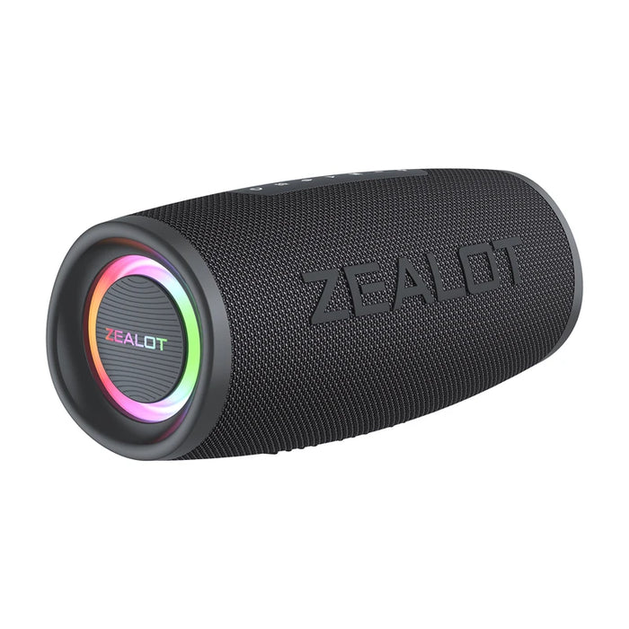 Portable 12H Bluetooth Speaker with IPX6 Waterproof Audio