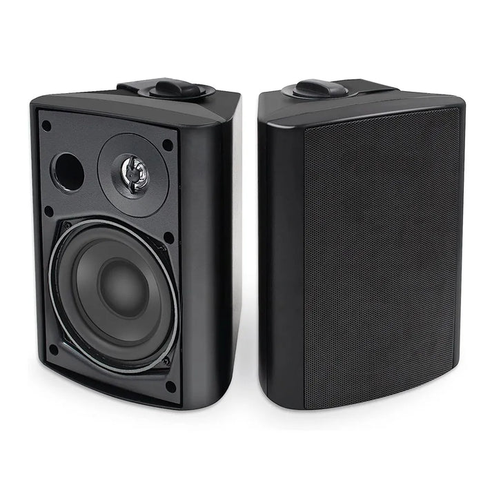 200W Waterproof Outdoor Wall Speakers with Mounting Brackets