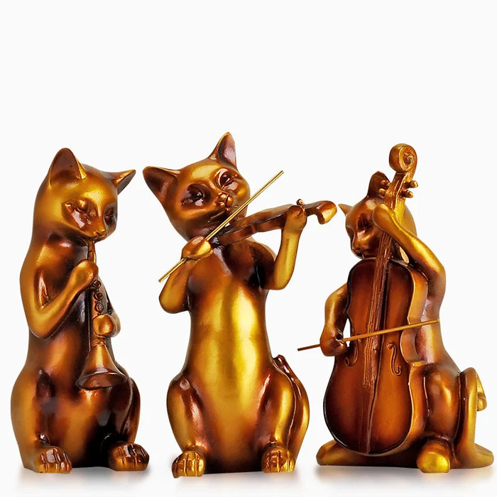 American Style Resin Animal Sculpture Cute Handmade Home & Office Ornament