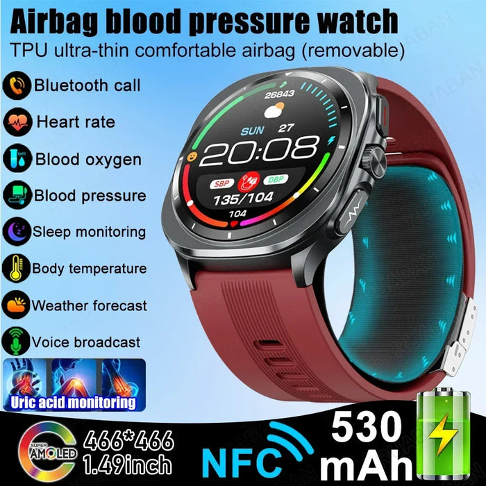 1.43" AMOLED Smart Watch with Call and BP Monitor