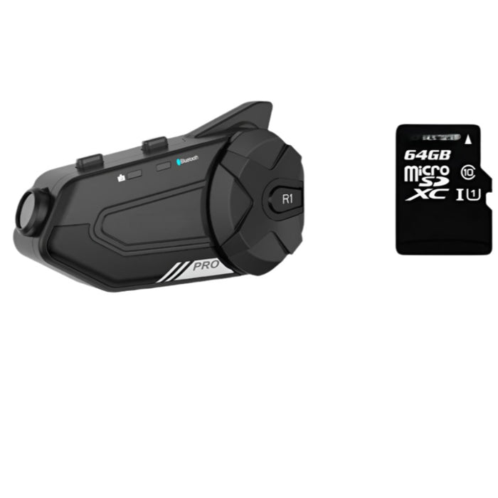 Motorcycle Bluetooth Intercom Dash Cam