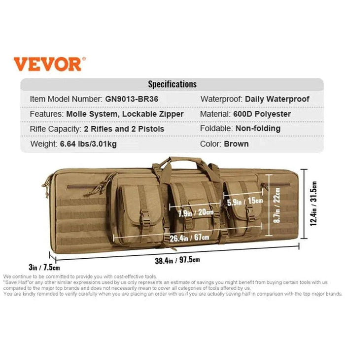 Versatile and durable rifle bag for outdoor activities and shooting adventures