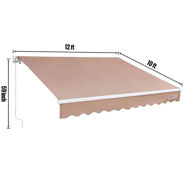 Ideal for creating a comfortable outdoor space with reliable sun and rain protection
