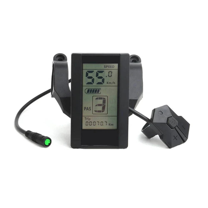 C965 LCD Display Speed Indicator Electric Bicycle Conversion Mid Motor Hub Motor BBS01B BBS02B 36V 48V 750W E-bike Kits - FLUXA