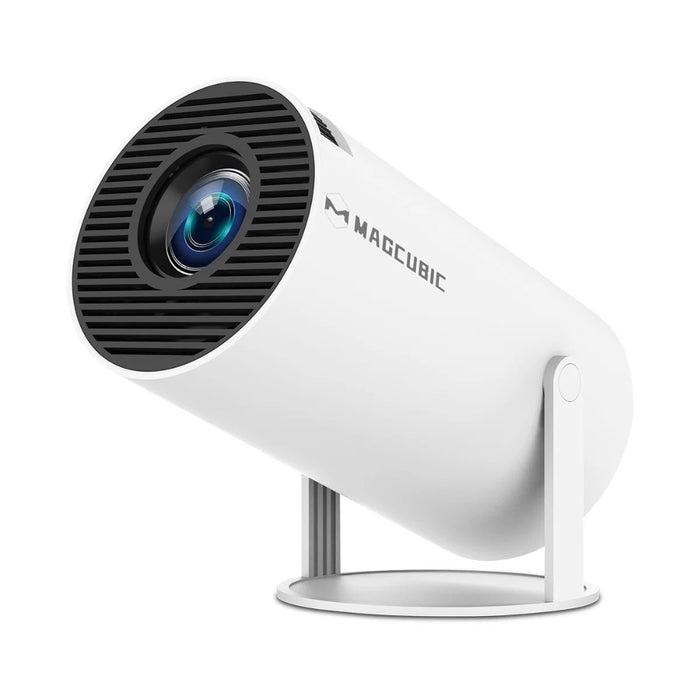 Manual Focus Portable Projector with 5W Speaker, 720P, WiFi 6, BT