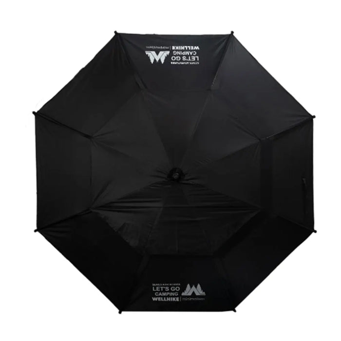 Portable Outdoor Parasol, Waterproof 220cm Adjustable Shade
