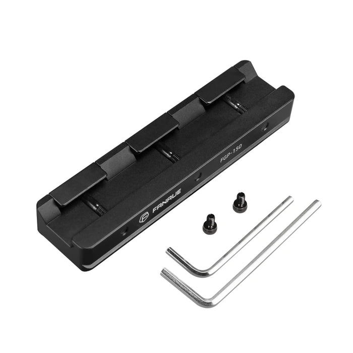 Picatinny Arca-Swiss Rail Plate | CNC Aluminum Tripod Adapter, FGP-150
