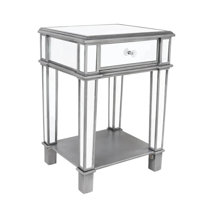 Chic Mirrored Finish adds sophistication and reflects light