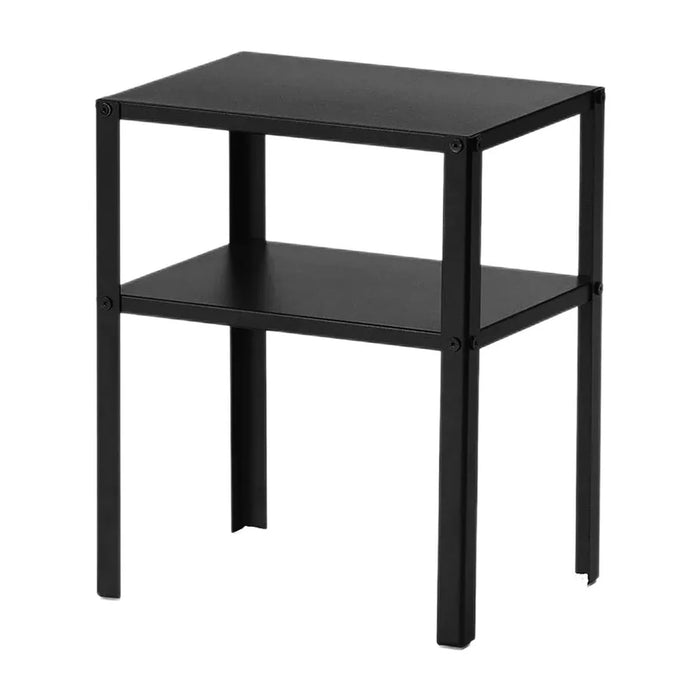 Nordic Bedside Table in Black for Modern Bedroom or Living Room