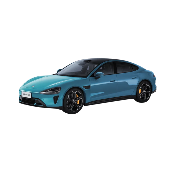 SU7 1:18 Blue Alloy Car Model – Four Fully Open Doors, Rubber Seats