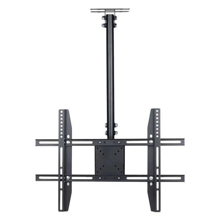 Adjustable Ceiling TV Mount with Tilt and Swivel for 66-165 cm Screens, 30 kgs Capacity - FLUXA