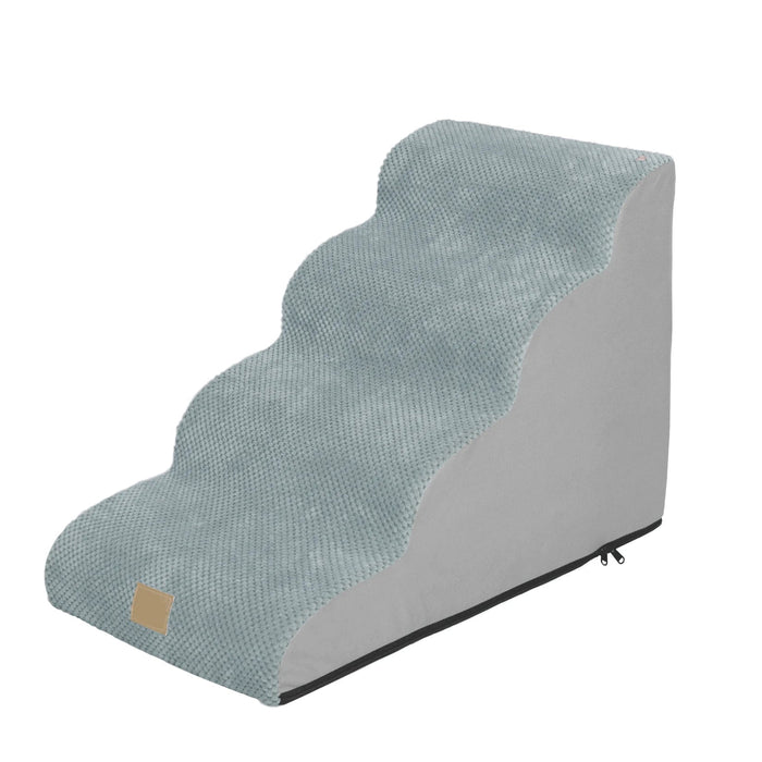 3-Step Pet Stairs Ramp with Waterproof Non-Slip Cover