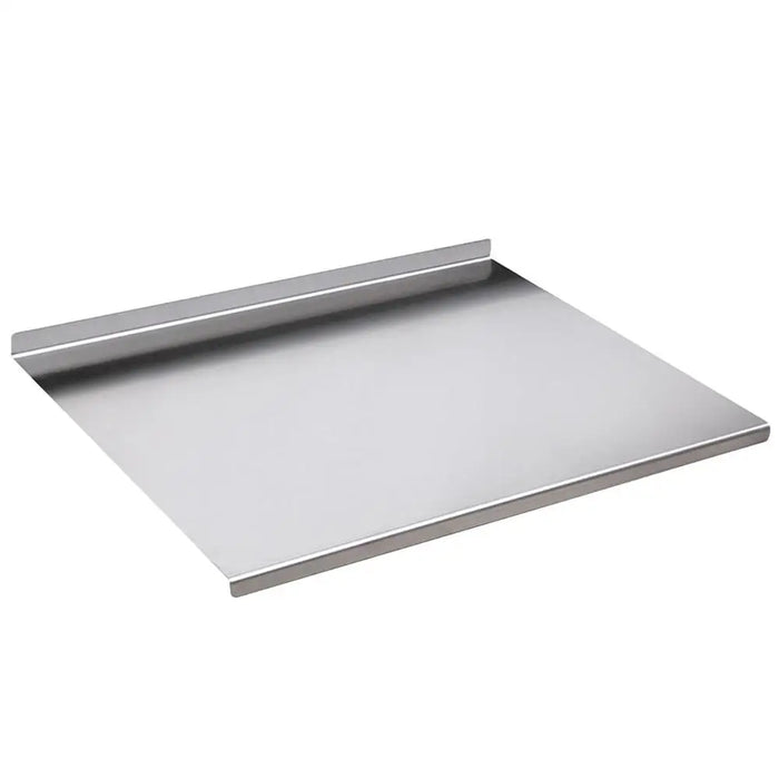 Stainless Steel Cutting Board with Lip 50x40cm – Heavy Duty & Hygienic