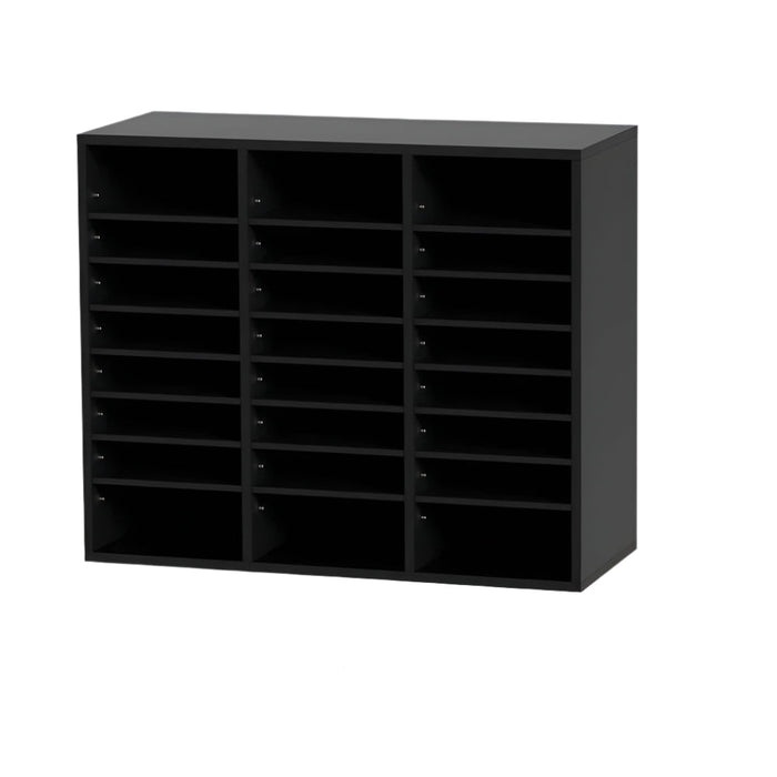 Sturdy and waterproof literature organizer with easy assembly instructions