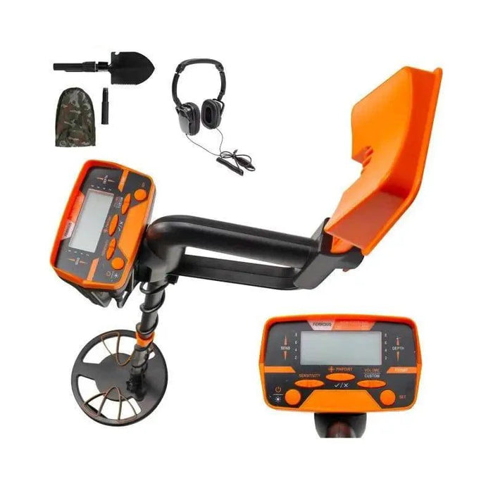 Waterproof metal detector with LCD display for adults and children