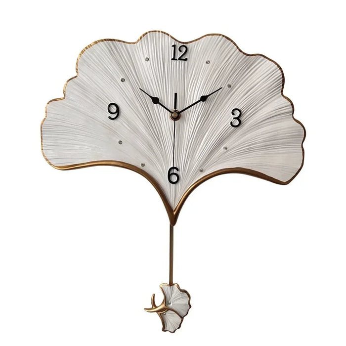 Stylish Silent Pendulum Wall Clock for Living Room