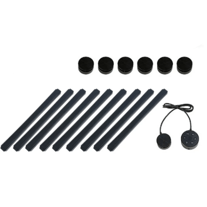 Black RGB DIY Smart Wall Light Voice Control Lamp for home automation