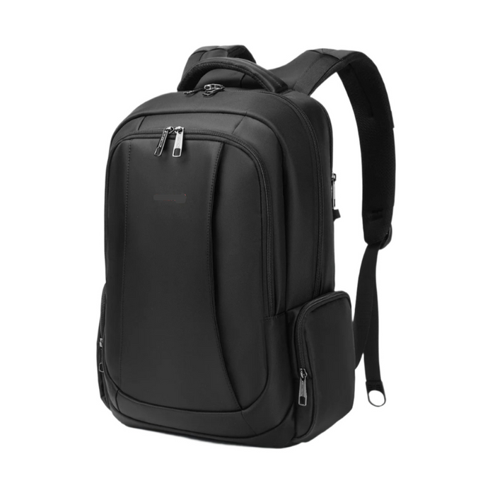 Anti-Theft Laptop Backpack with Double-Layer Zippers and Built-In Padlock