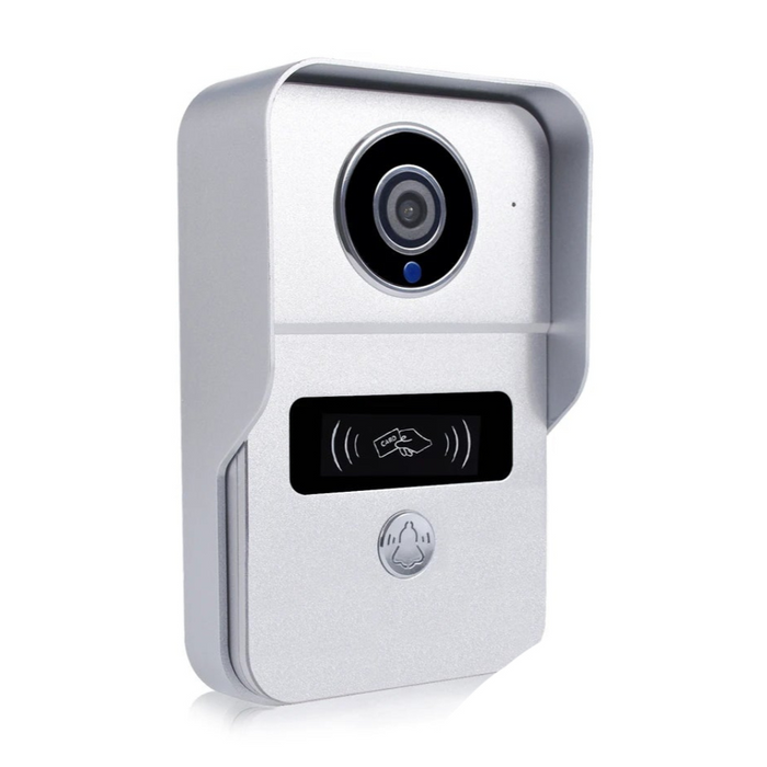 Wireless WiFi Video Doorbell 1080P Camera, 7 Inch Touch Screen, Video Intercom, 32GB SD Card - A high-definition wireless video doorbell with 7-inch touch screen and built-in video intercom system