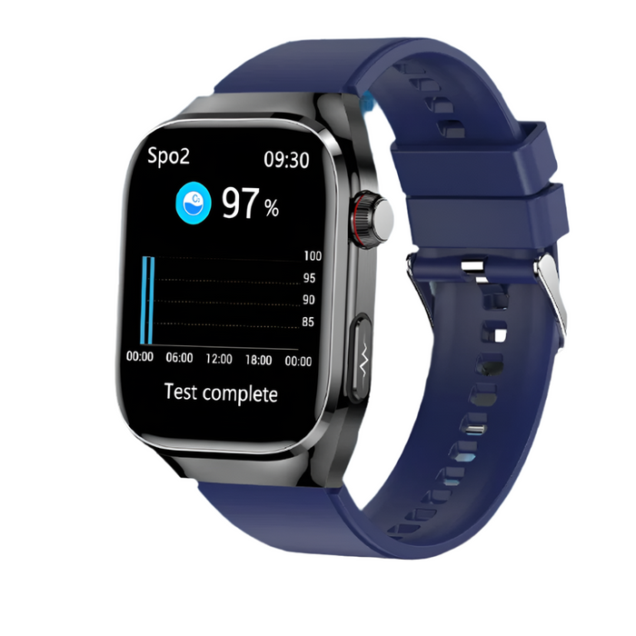 2.04" AMOLED Smartwatch with Body Fat & ECG Tracker