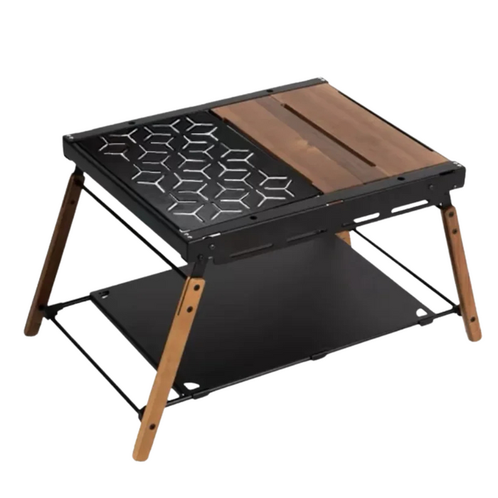 Portable Folding Aluminum IGT Table for Outdoor Camping Set B