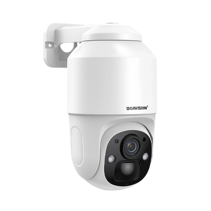 Rechargeable Outdoor WiFi Camera with 360° View & Audio 4MP Battery Cam 64G