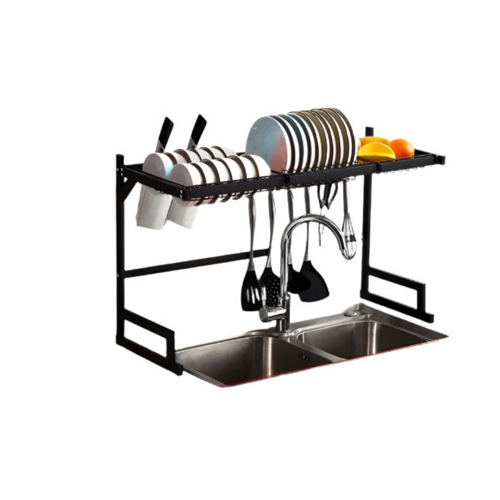 85cm Kitchen Sink Dish Drain Storage Rack – Adjustable