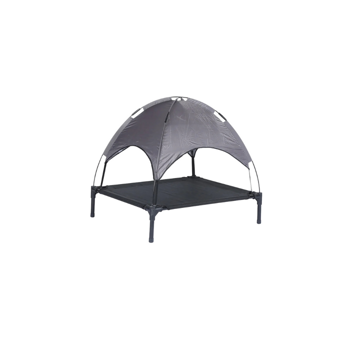 Outdoor Pet Hammock Bed with Shade, Cooling Design